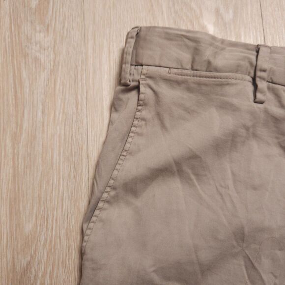 Canali Chino Pants Mens Size 54 (Fit 36x30) Cotton Silk Blend Made in Italy - Picture 2 of 13